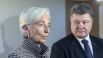 Президент Украины и глава МВФ