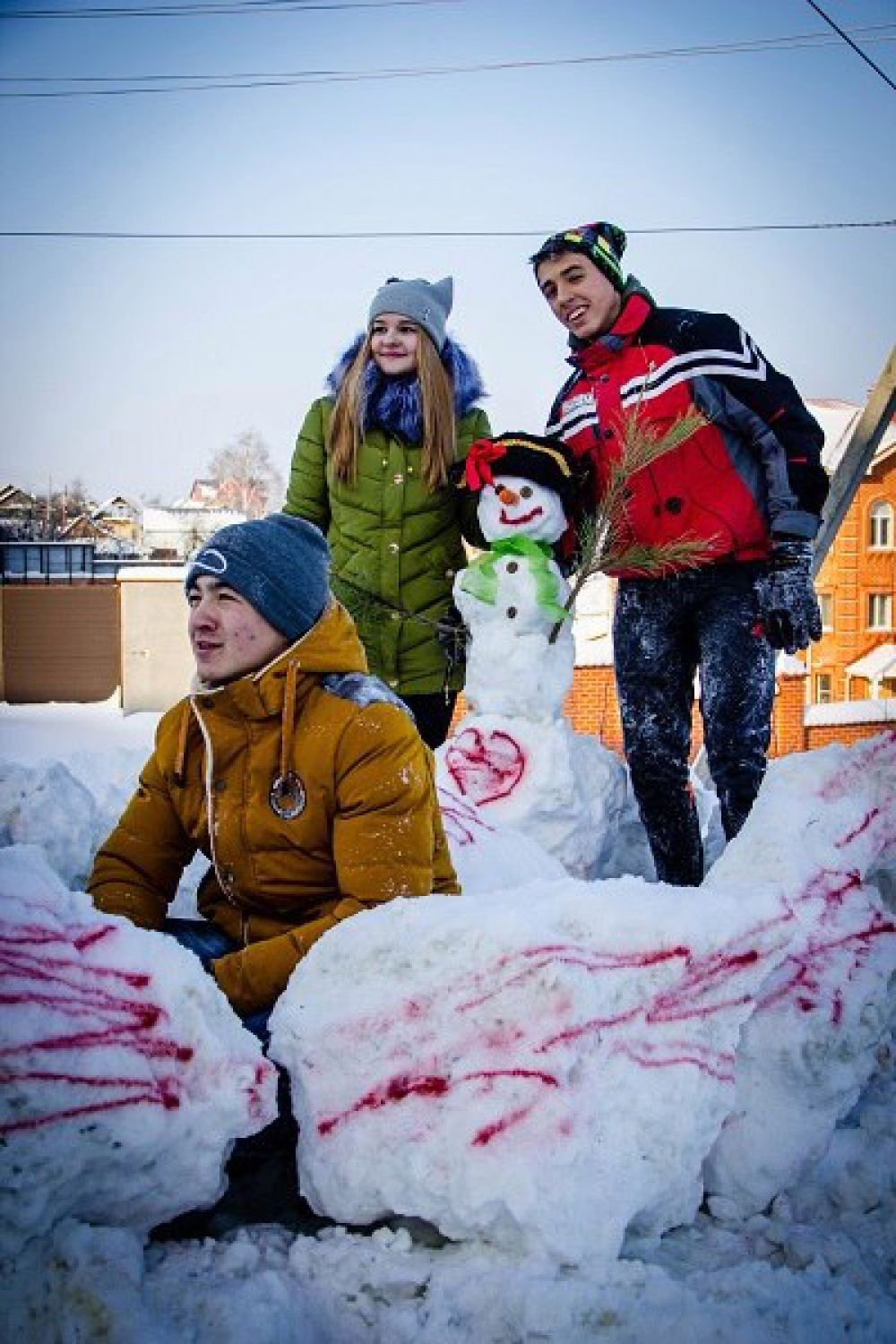 Снеговик Маша и ее создатели