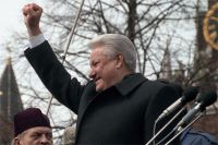 Пик популярности Ельцина пришёлся на 1991 год.