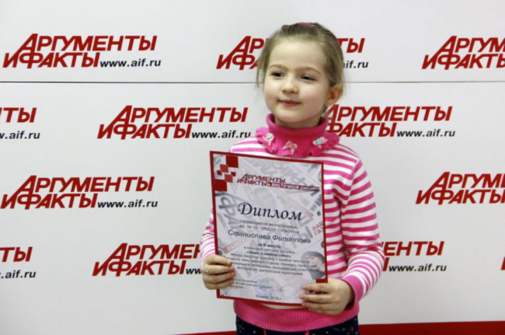 Вероника Шмытковой - 3 место.