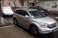 Неизвестные угнали машину марки Honda CRV