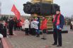 6 февраля волгодонские коммунисты вышли на митинг протеста: они недовольны введением монетизации льгот на проезд в общественном транспорте для ветеранов труда.