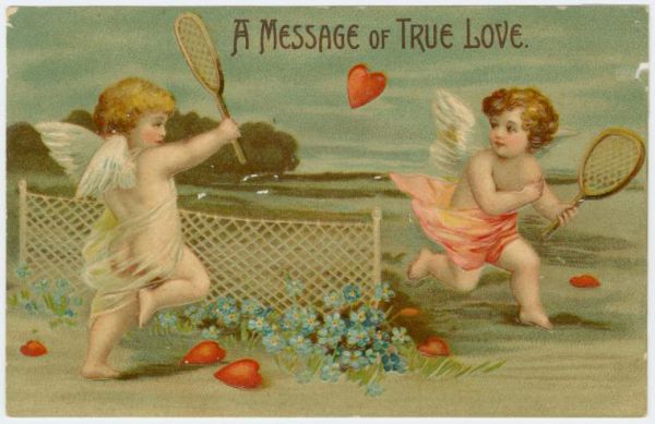 Популярность дарения открыток на день святого Валентина постоянно росла в Европе и около 1800 года появились первые открытки, которые можно было купить в магазине и подарить любимому