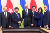 Премьер - министры Турции и Украины