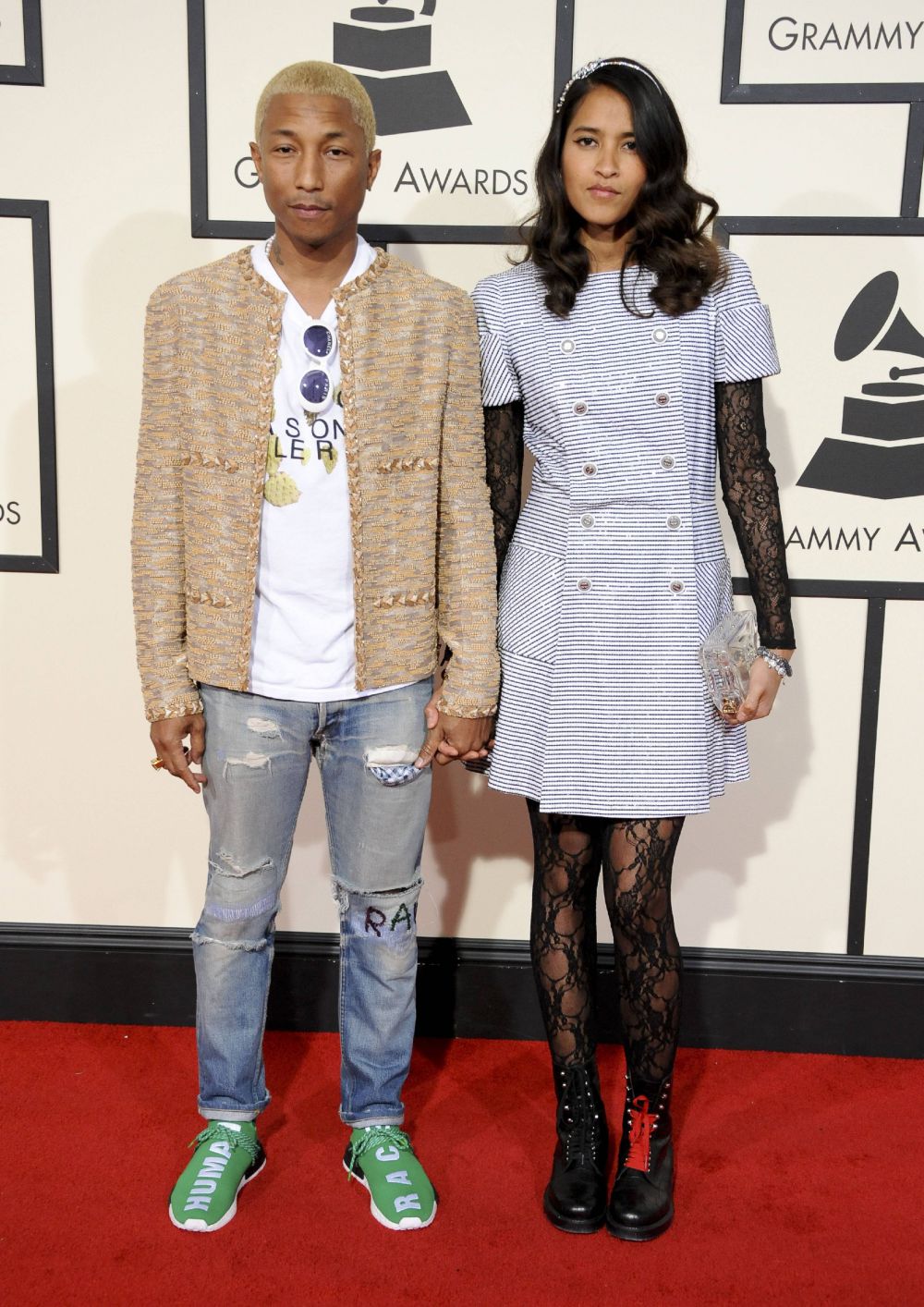 Pharrell Williams & wife Helen Lasichanh