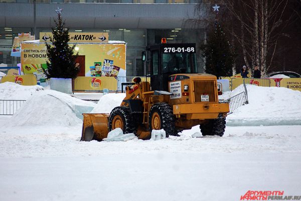 В целом, ледовый городок получил позитивные отзывы от пермяков.