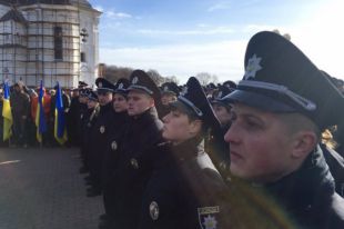 В Чернигове приняла присягу новая полиция
