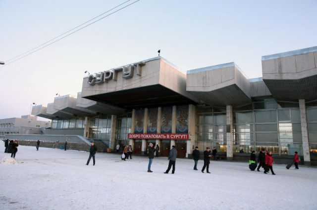 Вокзал Сургута.