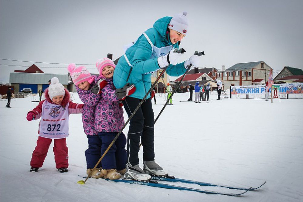 Лыжи - семейный вид спорта!