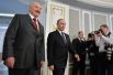 Президент России и президент Белоруссии перед заседанием Высшего Государственного Совета.