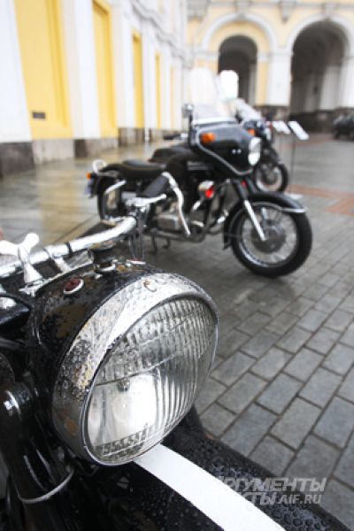 Посетители смогут увидеть также все модели мотоциклов, на которых передвигались сотрудники Почётного эскорта.