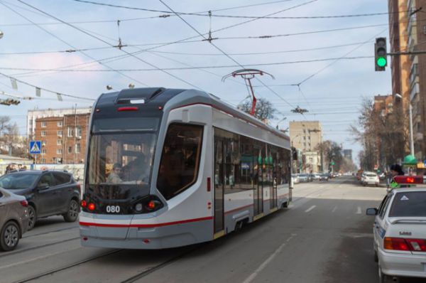 Вот такой трамвайный вагон нового поколения был специально разработан для Ростова-на-Дону компанией «ПК Транспортные системы».