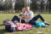 Первый пикник в этом году в Чистяковской роще. 