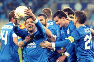 Футболисты «Днепра»