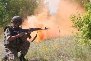 Учения на полигоне