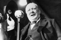 Выступление Черчилля, 1946 год.