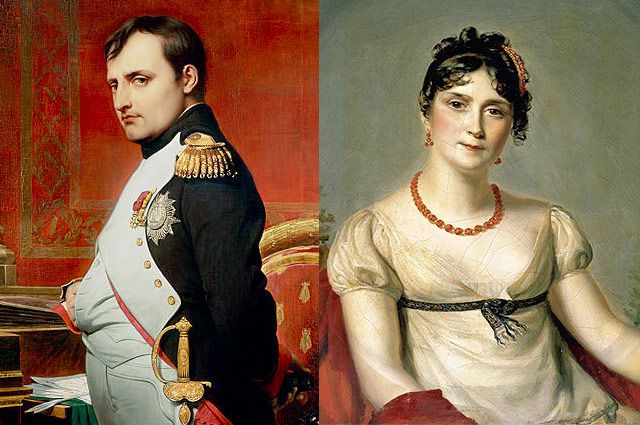 Наполеон Бонапарт и Жозефина Богарне.