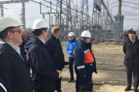 Глава Минэнерго посетил стройплощадку в Краснодарском крае, где возводят подстанцию 500 кВ «Тамань»