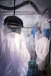 Инфекционное отделение для специальных больных (например, зараженных вирусом Эбола) в госпитале.