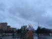 В Харькове на масленицу установили огромное чучело Зимы