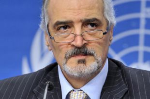 Глава делегации Сирии Башар Джаафари