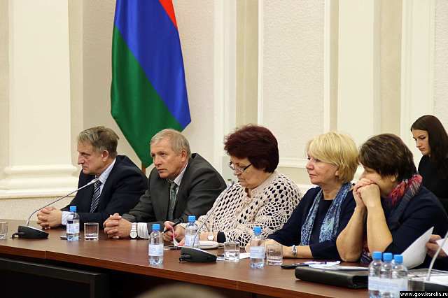 Встреча главы Карелии с депутатами