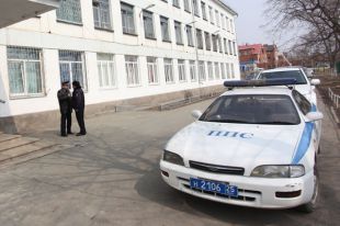 Школа в Находке, где произошло убийство.