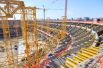 Первые строительные работы на площадке под спорткомплексом для проведения матчей ЧМ по футболу-2018 в Ростове начались летом 2013 года. 