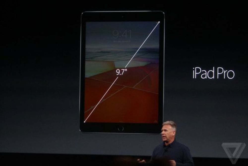 маленький iPad Pro, 9,7 дюймов.