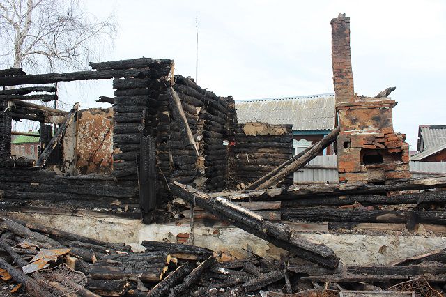 В селах чаще бывают пожары с тяжелыми последствиями