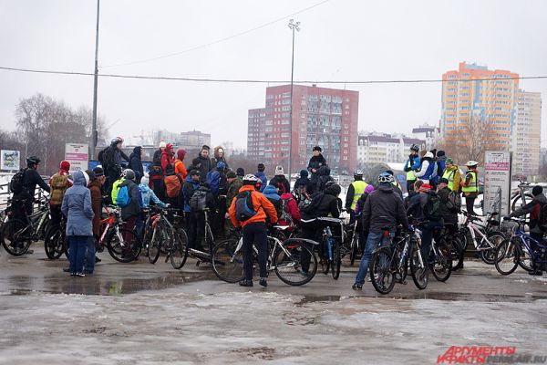 С наступлением весны в Перми начали устраивать разнообразные велопробеги.