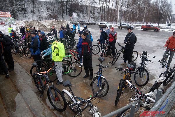 В субботу, 26 марта, в краевой столице состоялся пробег «Велодорожки для велосипедов».