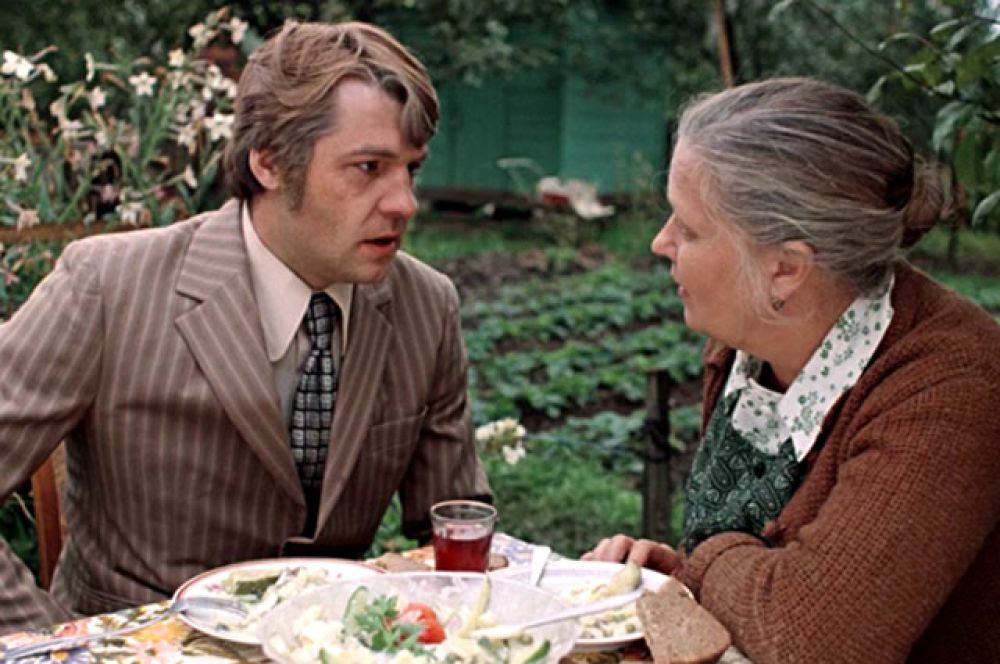 «Москва слезам не верит», 1979 год. Роль - Сергей Гурин
