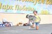 Выставка собак «Сапфир Дона». Показательные выступления с миттельшнауцером по имени Акарэль Авиаль (или просто Вита).