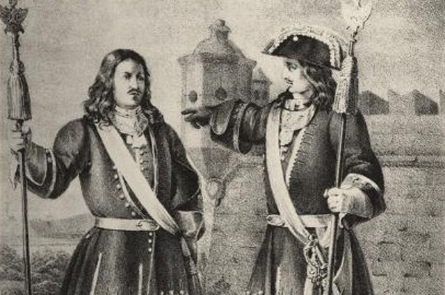 Обер-офицер и штаб-офицер лейб-гвардии Преображенского полка с 1700 по 1732 год.