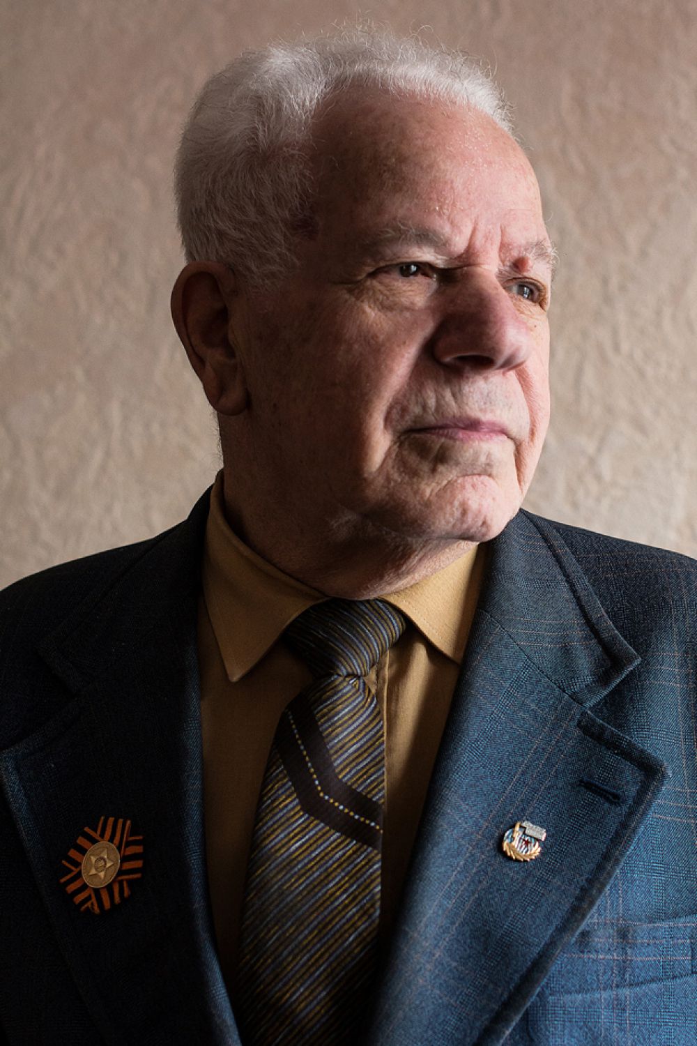 Шевц Моисей Меерович, 83 года. «Счастье – эти принцип соблюдения моральных действий: здоровья, семейного лада, благополучия, быть востребованным во многих делах».
