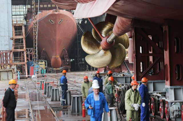 Судостроительный завод в Калининграде может построить для Индии 4 фрегата.
