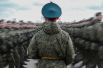 Участники пеших колонн парадного расчета войск Московского гарнизона Центрального военного округа.