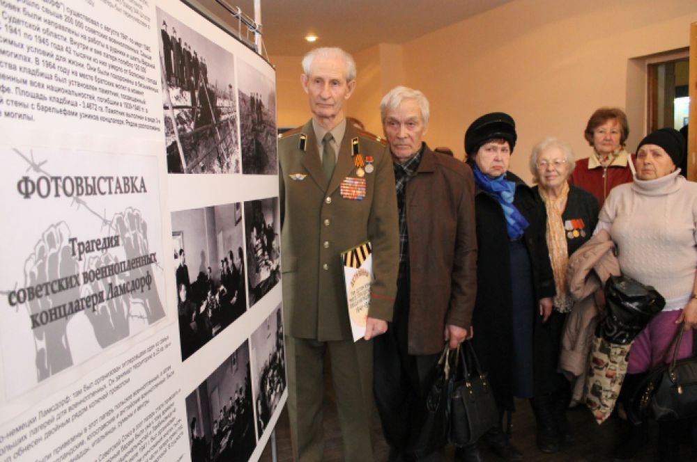 В основе экспозиции – 43 фотографии из личного архива ветерана ВОВ