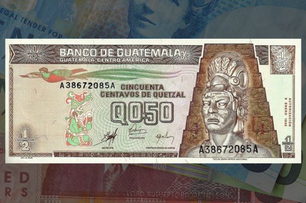 0,50 кетсаля 1998 года, Гватемала