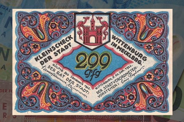 299 пфеннингов 1922 года, Германия