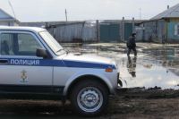 Полиция будет помогать жителям области бороться с паводком.