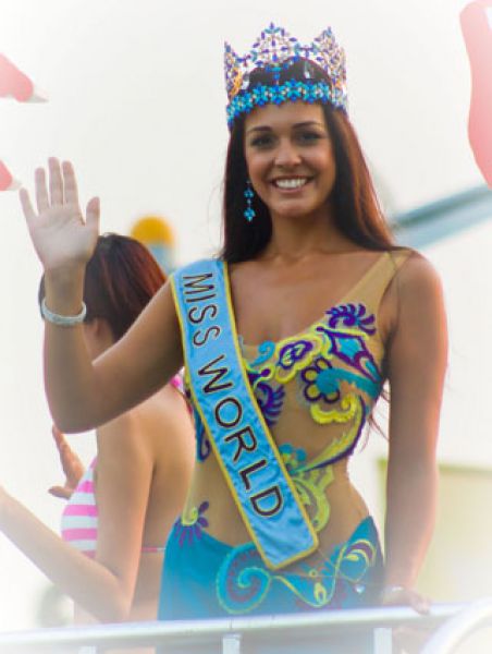 «Мисс Мира 2009» Кайане Алдорино, Гибралтар