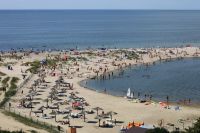 Пляж Янтарного первым в России получил престижную награду «Голубой флаг».