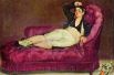 Которая в свою очередь оказала сильное влияние на Эдуарда Мане, создавшего «Девушку в испанском костюме» (1862 – 1863).