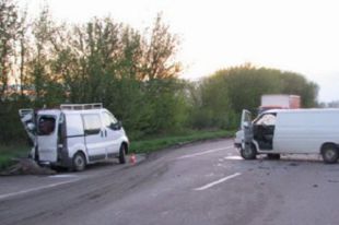 На месте аварии