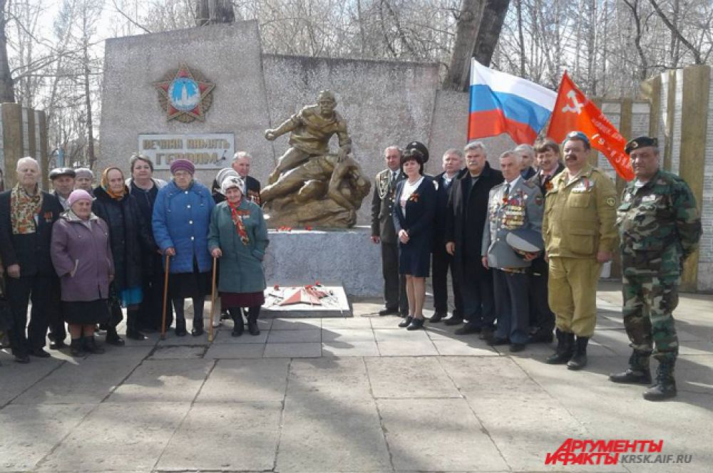 Участники автопробега в Иланском районе.