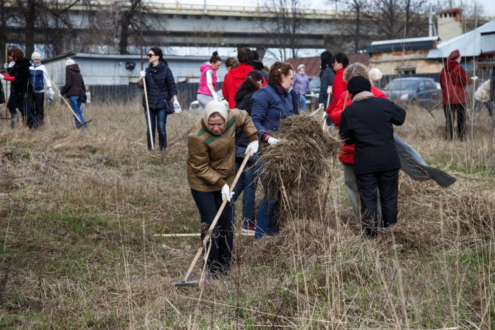 50 тысяч казанцев вышли на уборку города.