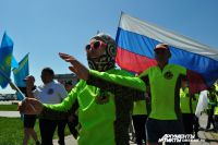 Помимо омичей, в пробеге принимали участие спортсмены из Казахстана и Тобольска.
