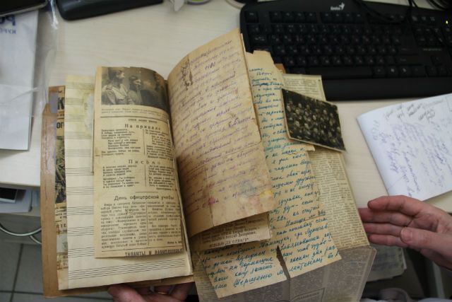 Вернувшись с войны, Иван Таненков начал бережно собирать фронтовой архив.